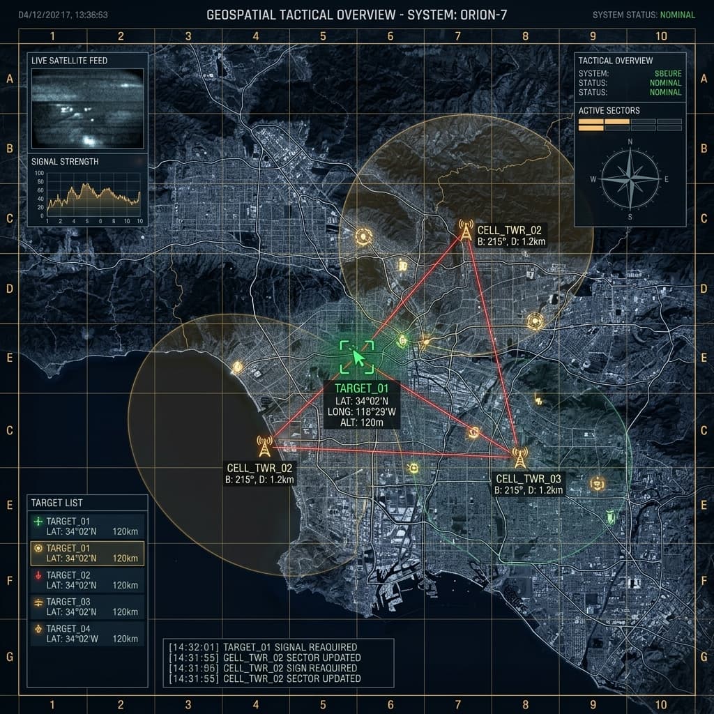 Geographical Analysis & Tower Tracking