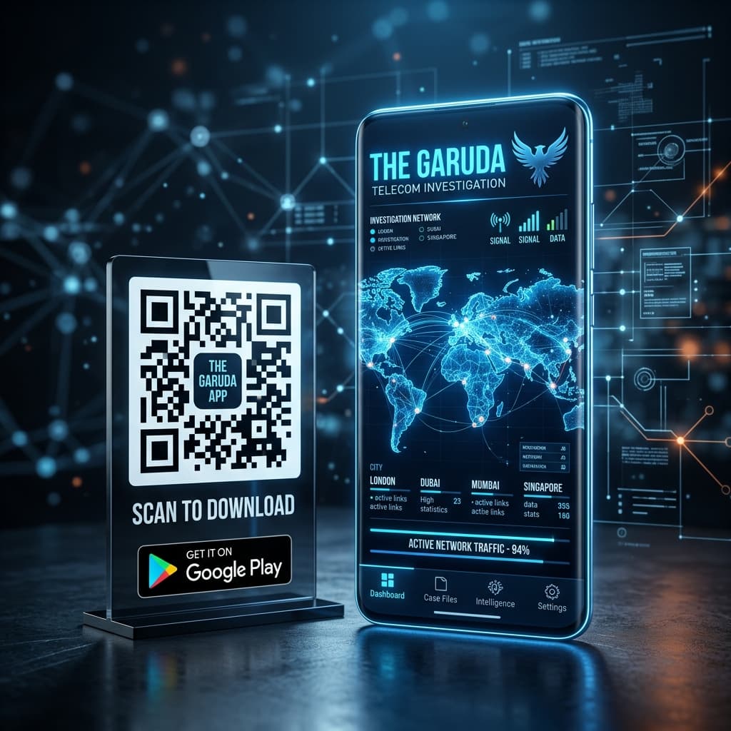 The Garuda Mobile Interface Mockup